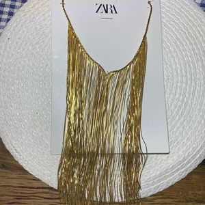Zara NWT long necklace